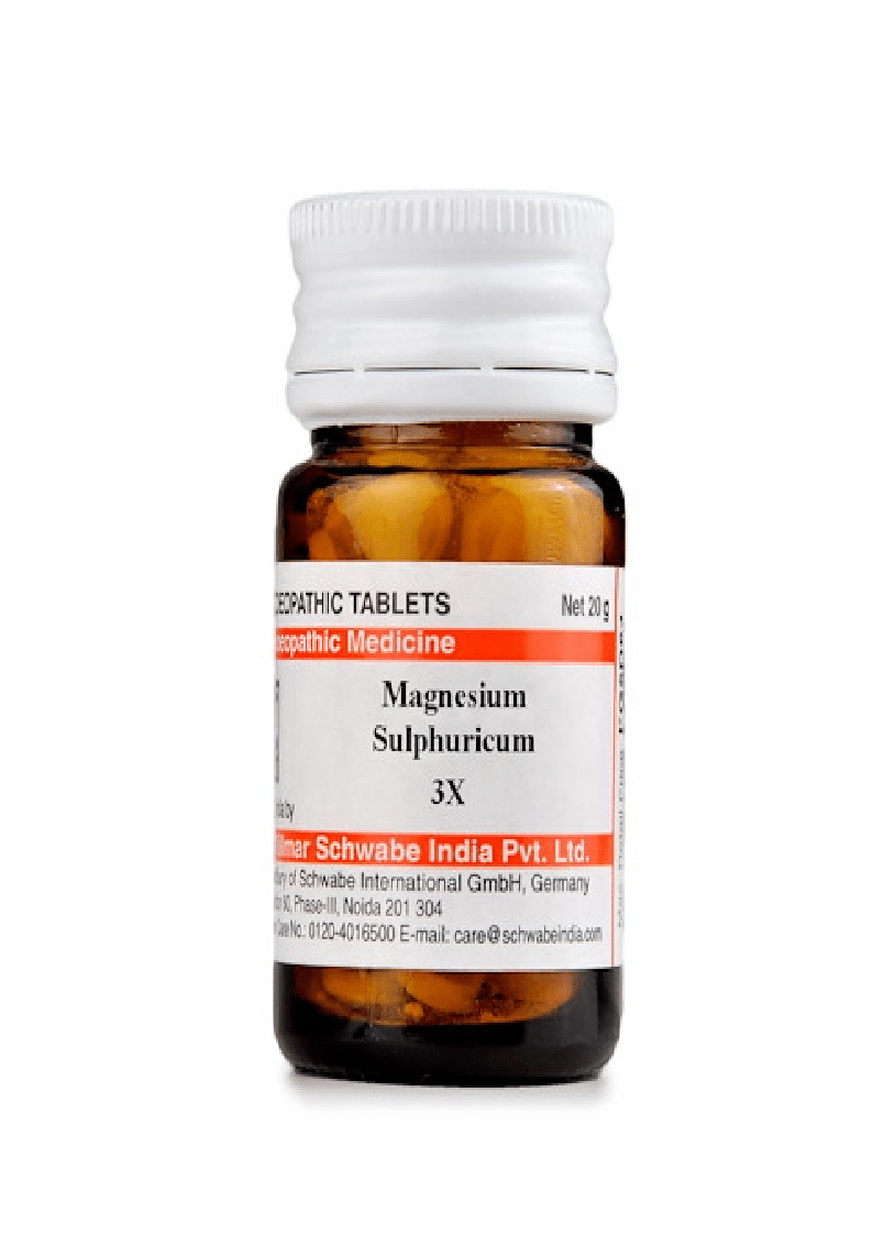 Dr Willmar Schwabe India Magnesium Sulphuricum Trituration Tablet 3X - Image 1