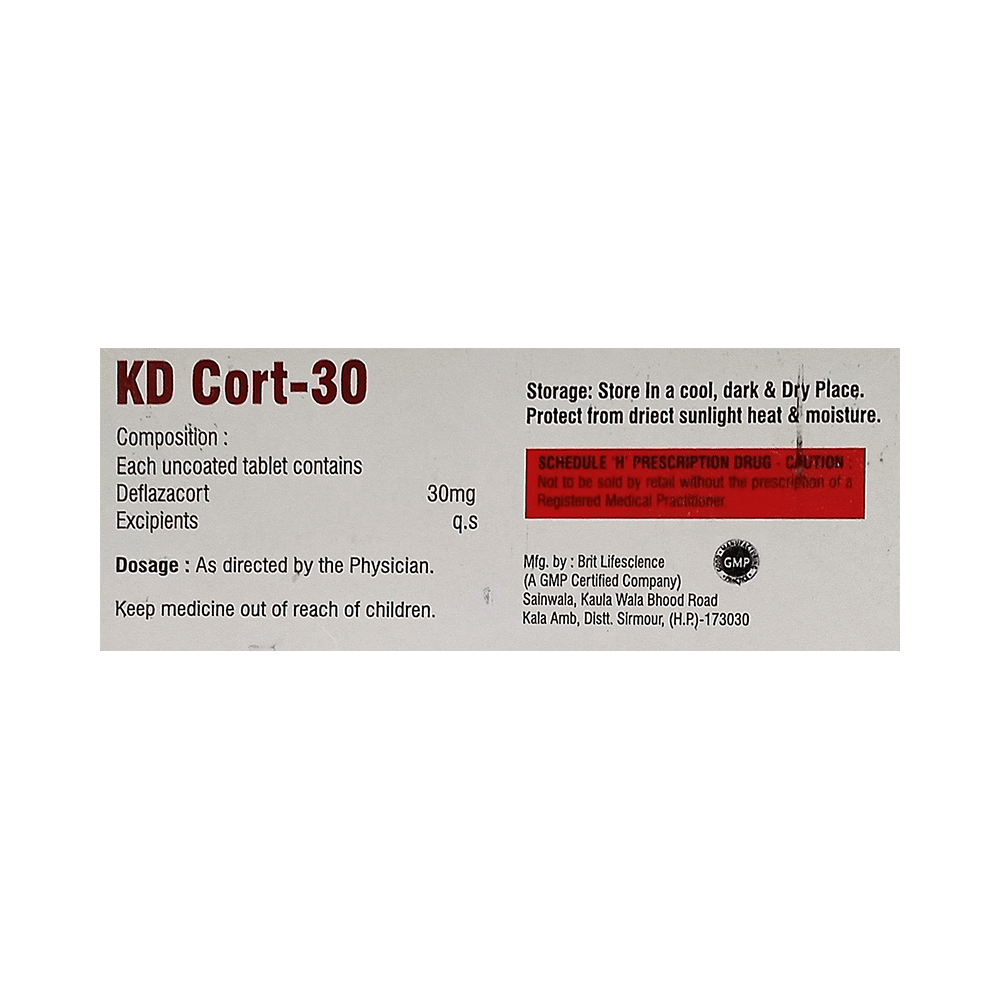 KD Cort 30 Tablet - Image 2