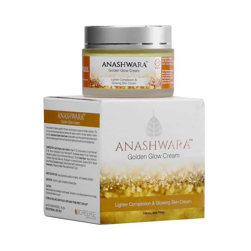 Bio Resurge Anashwara Golden Glow Cream with Free 5 Beauty Moisturizing Assorted Cream - Image 2