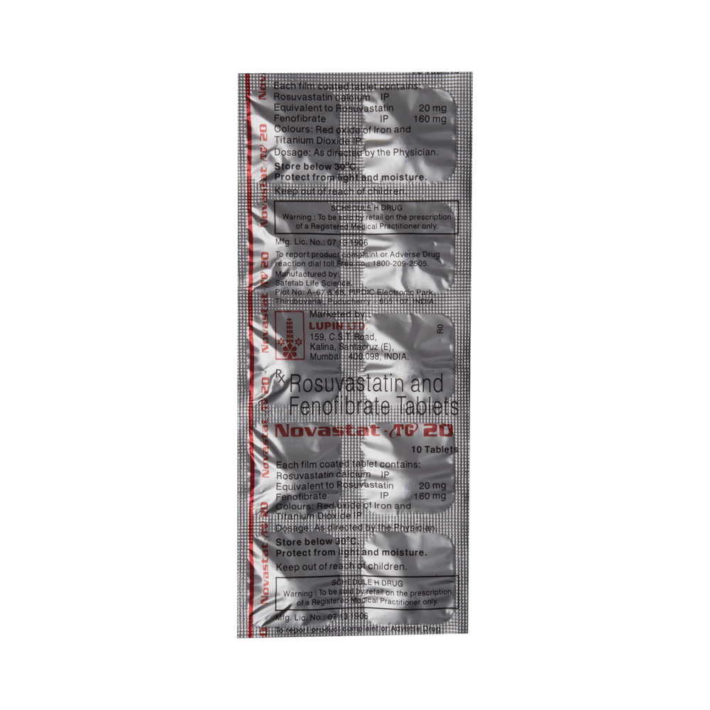 Novastat-TG 20 Tablet - Image 4