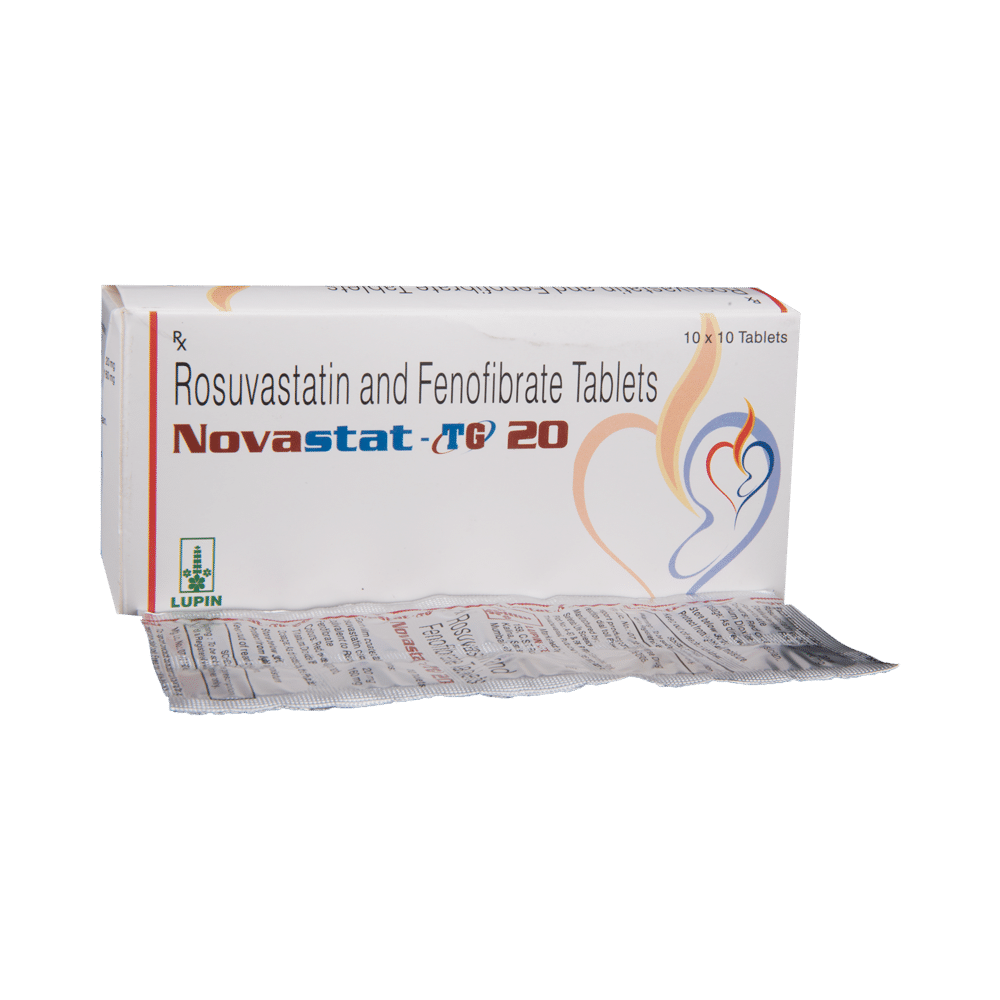 Novastat-TG 20 Tablet - Image 1