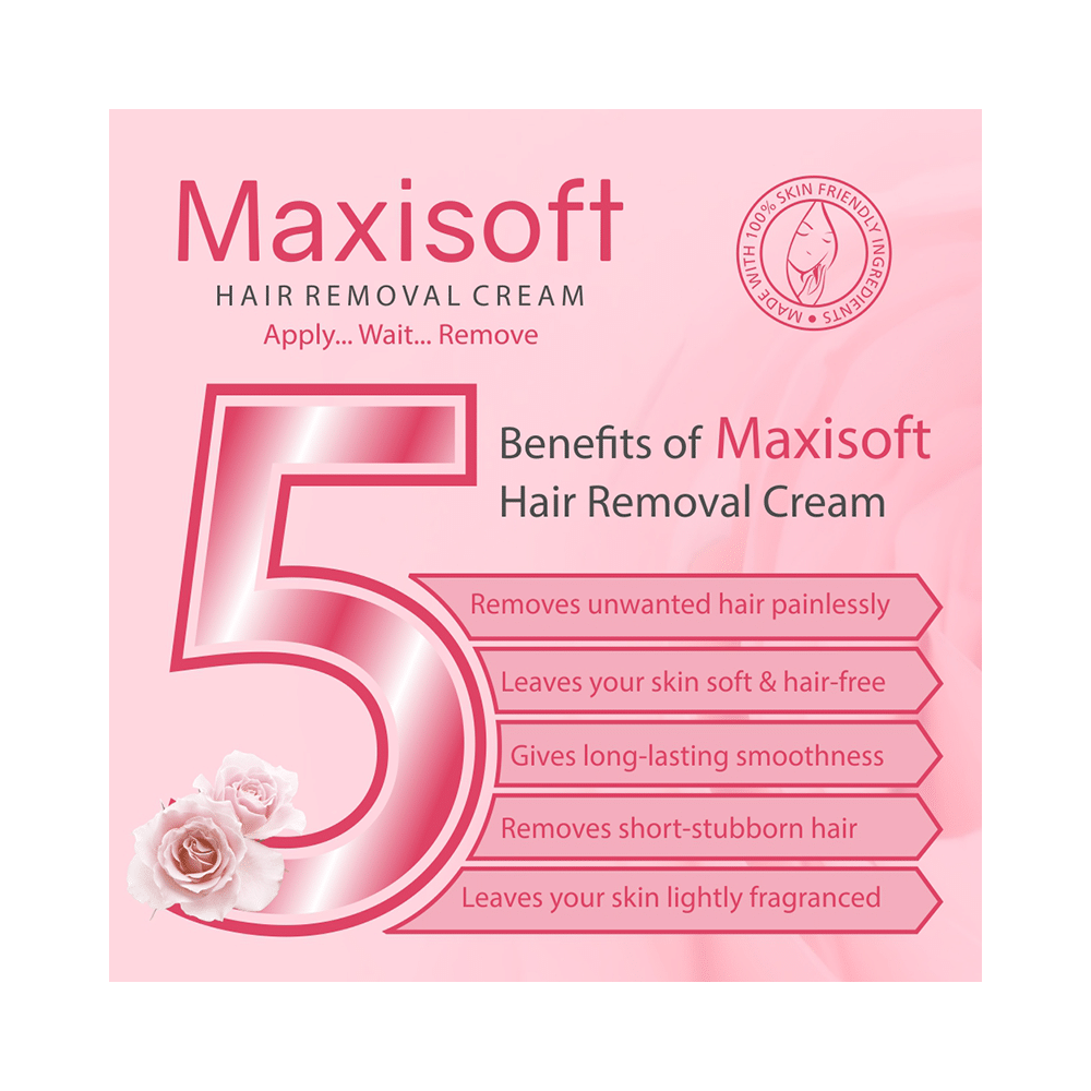 Maxisoft Hair Removal Cream (60gm Each) - Image 6