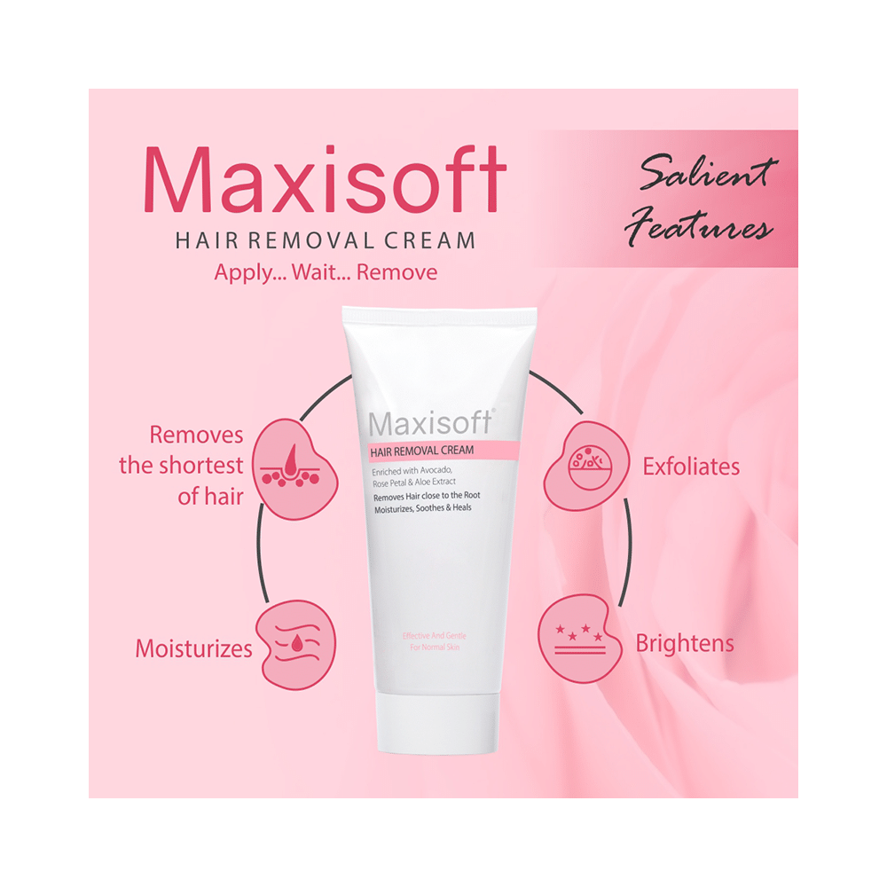 Maxisoft Hair Removal Cream (60gm Each) - Image 7