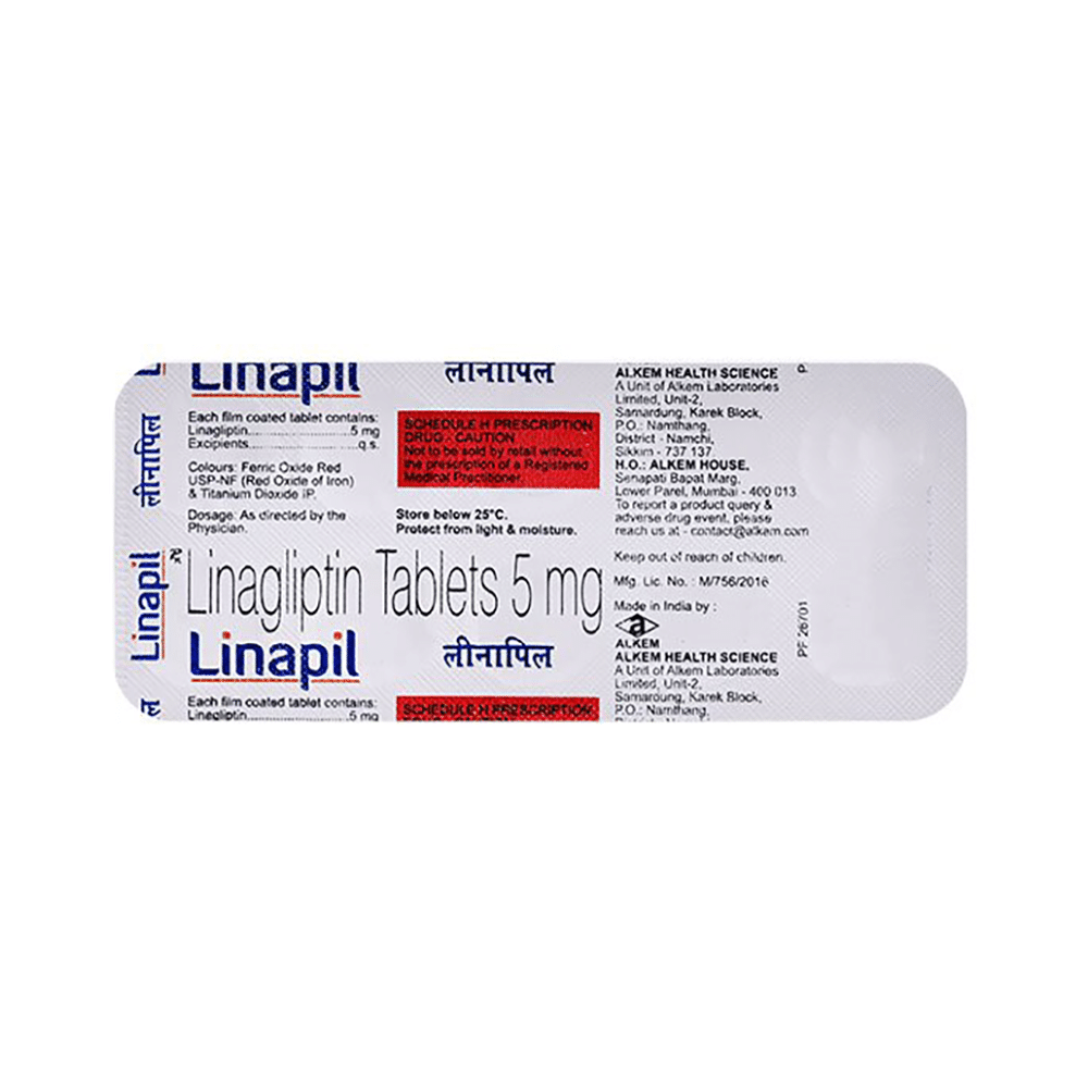 Linapil 5mg Tablet