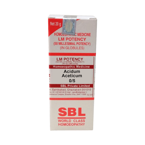 SBL Acidum Aceticum 0/5 LM