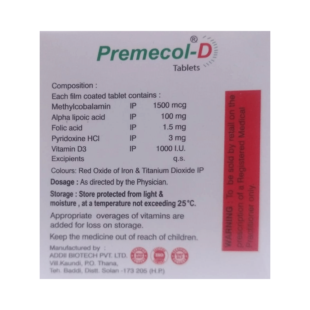 Premecol-D Tablet - Image 2