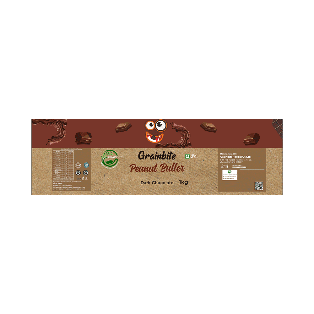 Grainbite Peanut Butter Dark Chocolate - Image 4