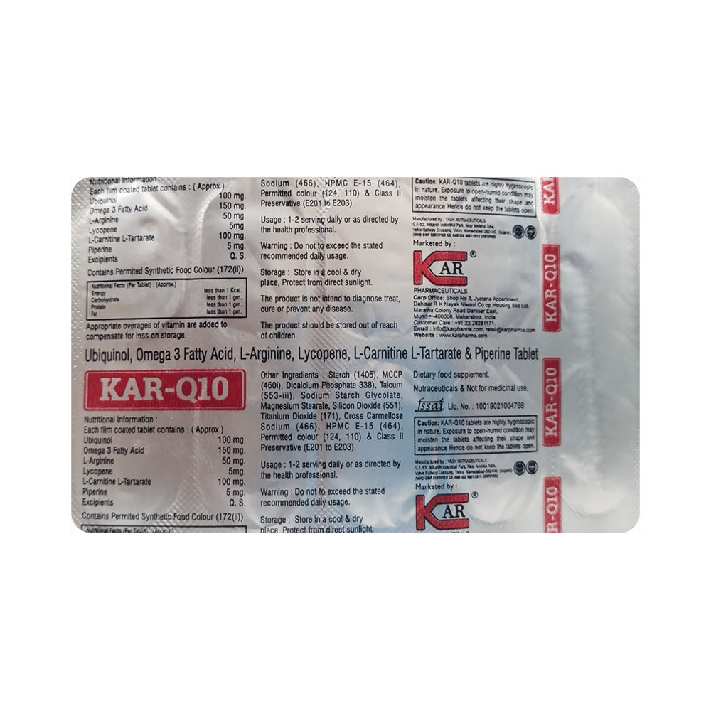 Kar-Q10 Tablet - Image 2