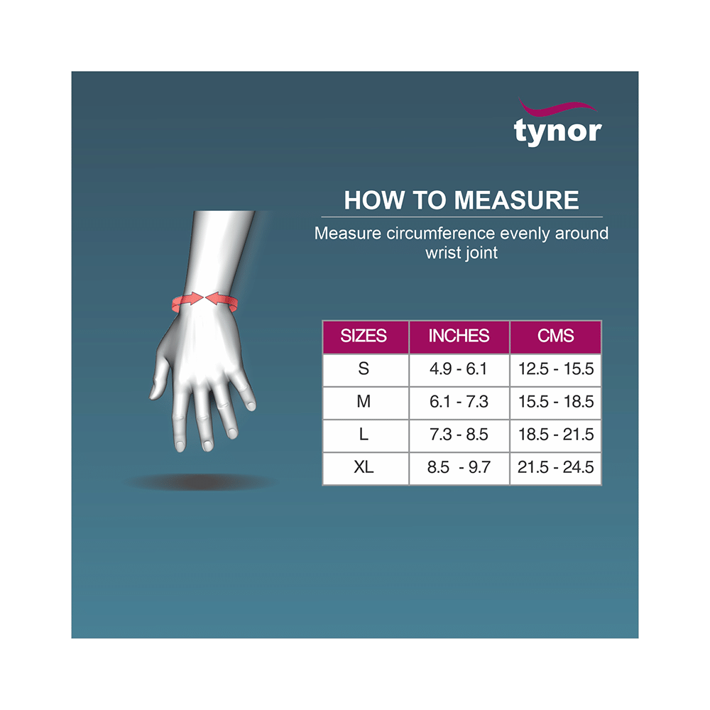 Tynor E 17 Wrist Support Urbane Medium Grey - Image 4