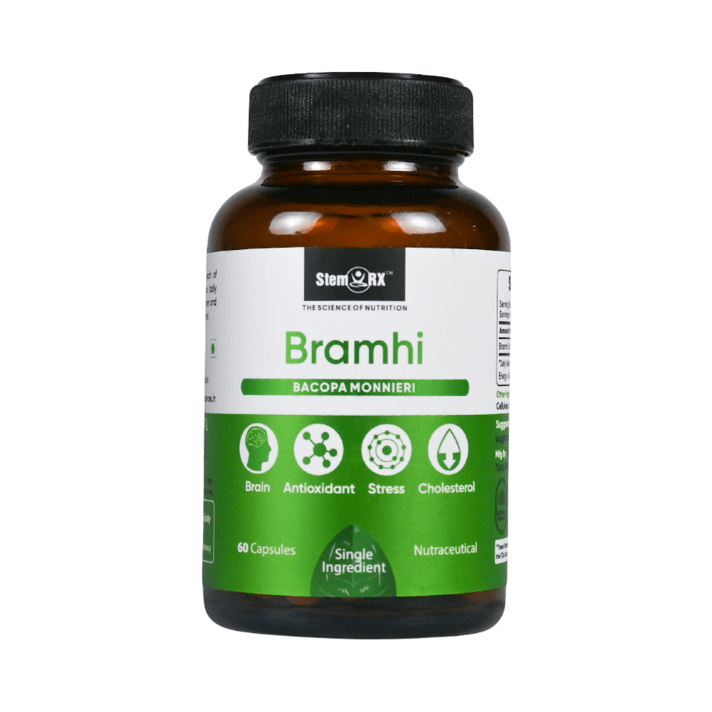 StemRx Bramhi Capsule for Stress Relief & Brain Health