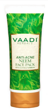 Vaadi Herbals Anti Acne Neem Face Pack with Clove and Turmeric - Image 1