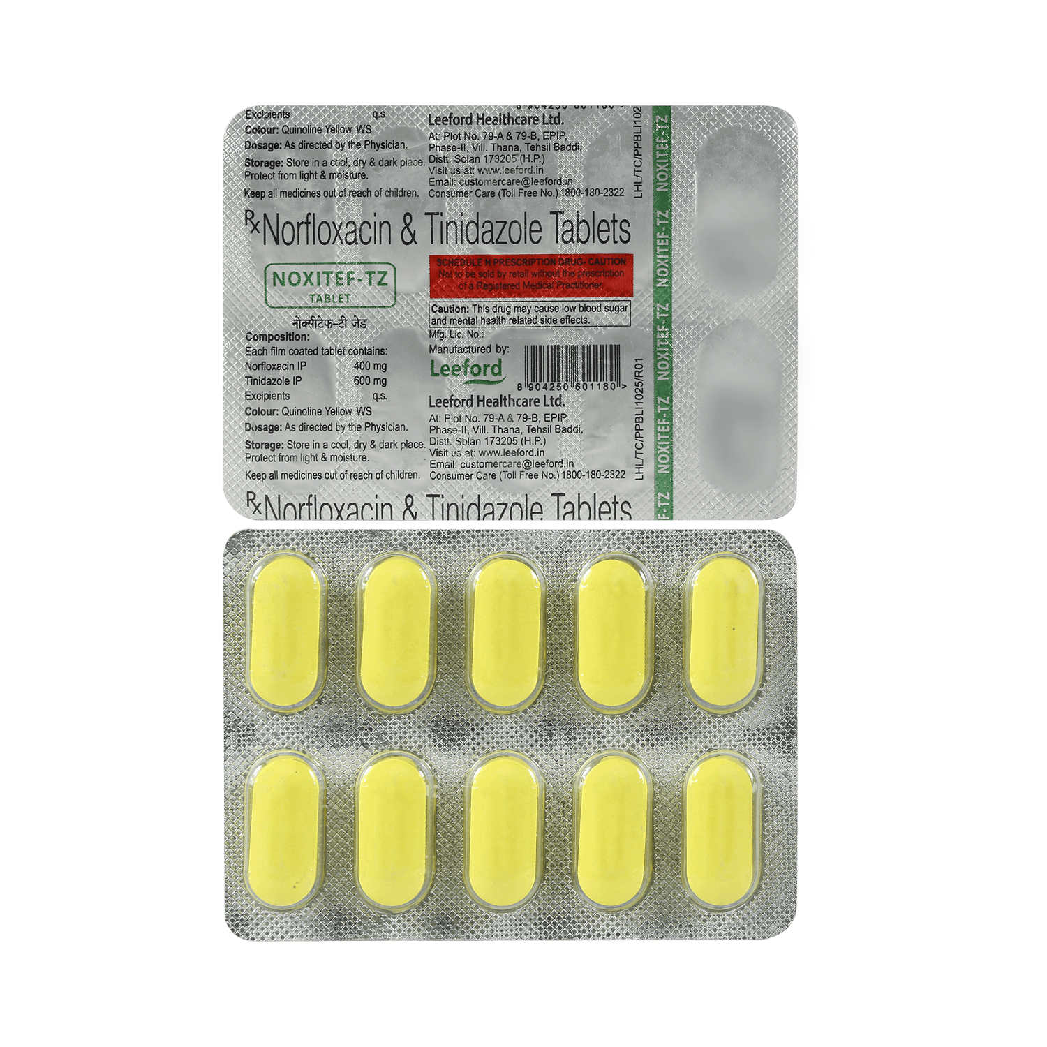 Noxitef TZ 400mg/600mg Tablet - Image 1