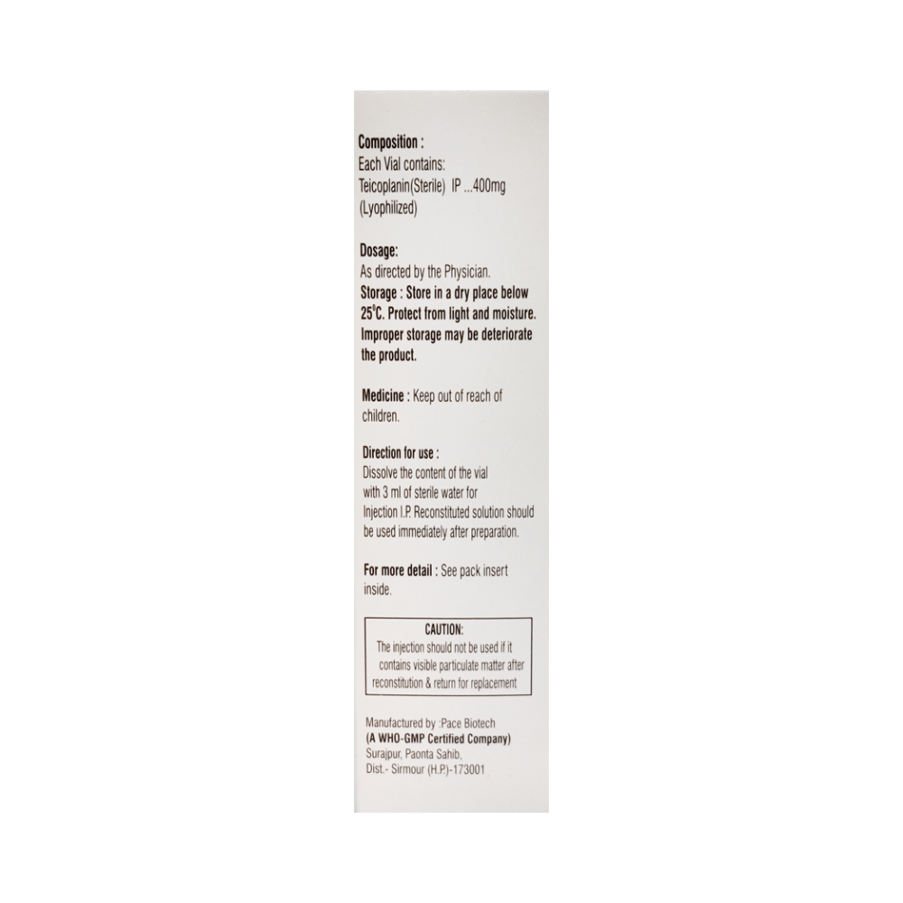 Ticomust 400mg Injection - Image 2