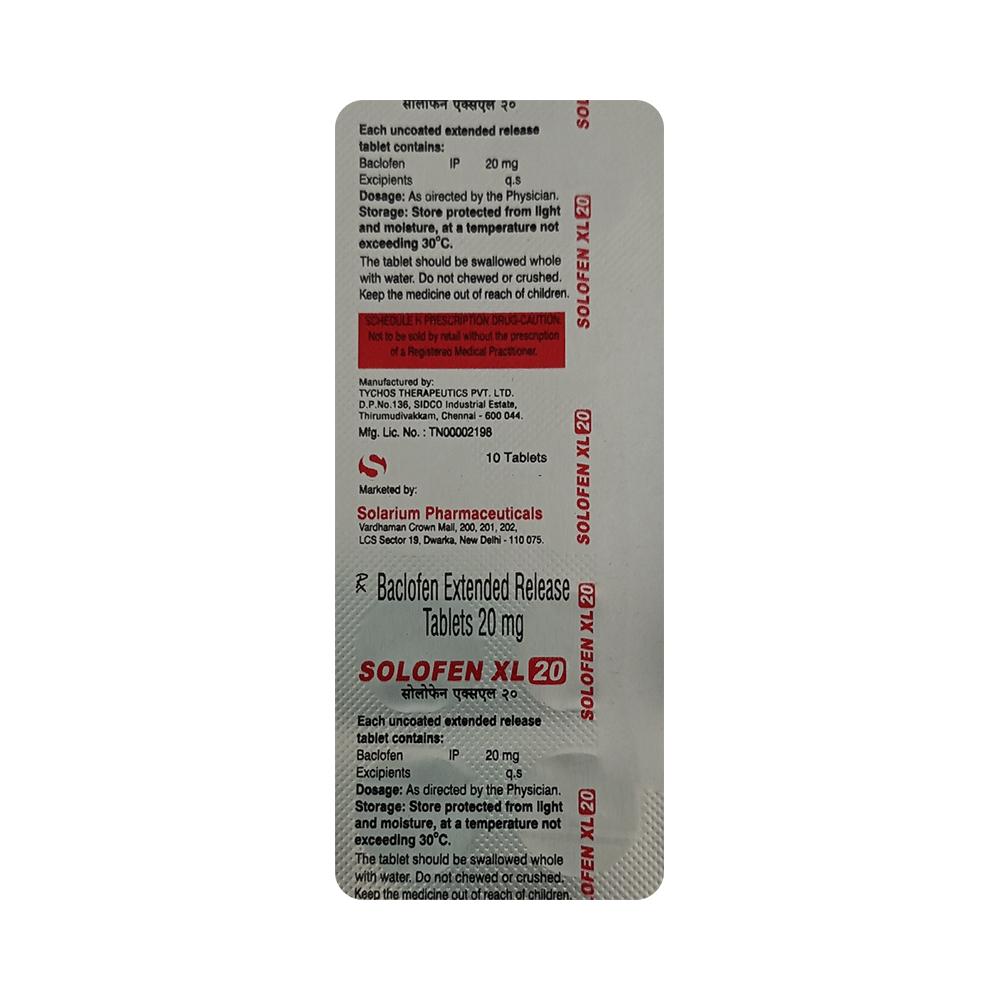 Solofen XL 20 Tablet - Image 4