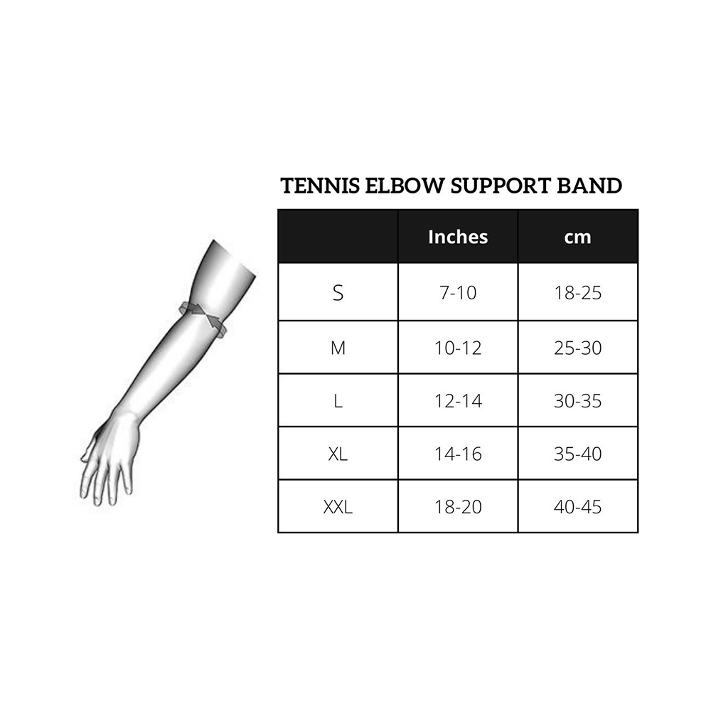 Be Safe Forever Tennis Elbow Neoprene Compression Support Large Black - Image 8
