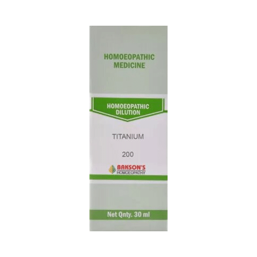 Bakson's Homeopathy Titanium Dilution 200 - Image 1