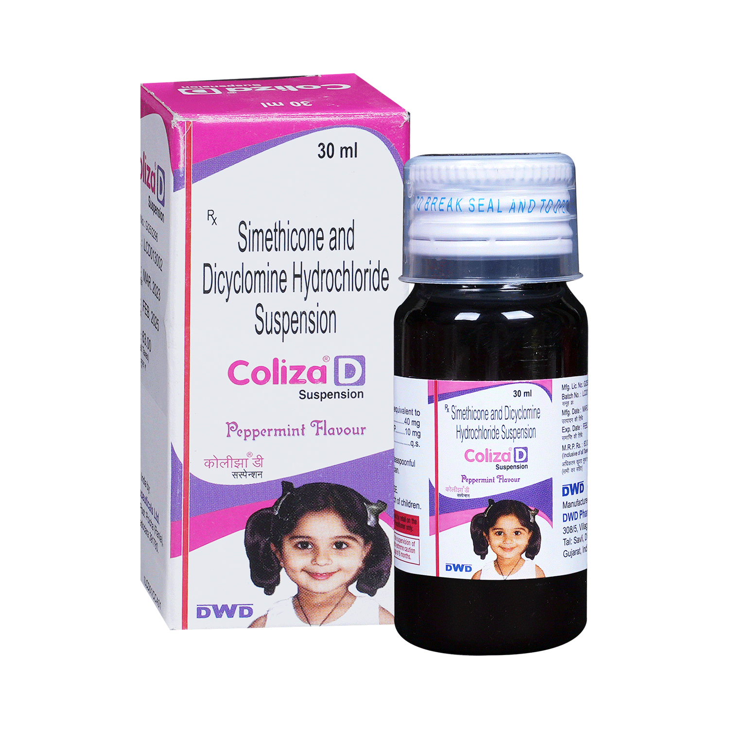 Coliza D Suspension Peppermint