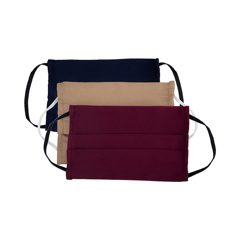 Faballey 2 Ply Pleated Resusable Mask Set Classic