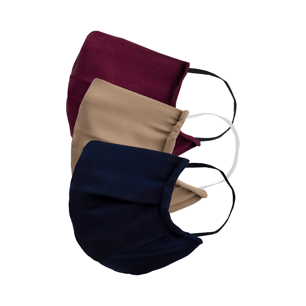 Faballey 2 Ply Pleated Resusable Mask Set Classic - Image 2