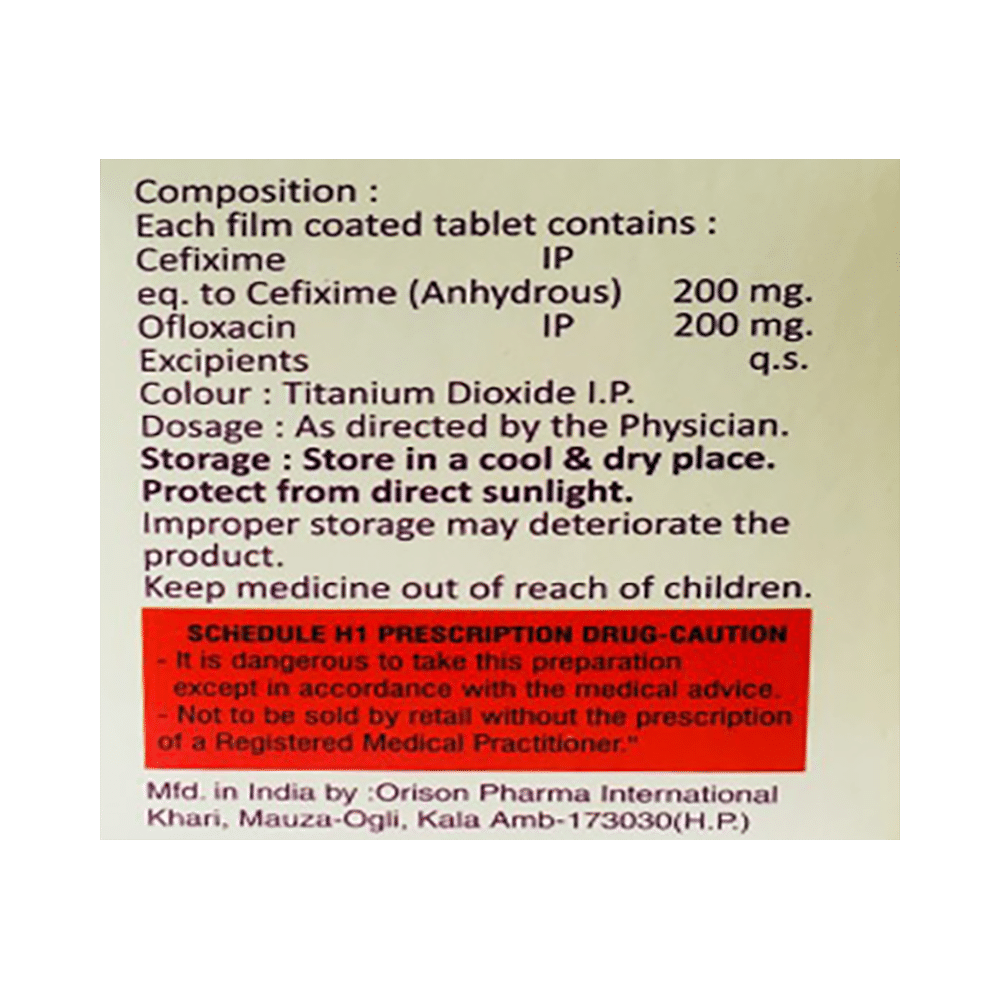 Aucef-O Tablet - Image 2