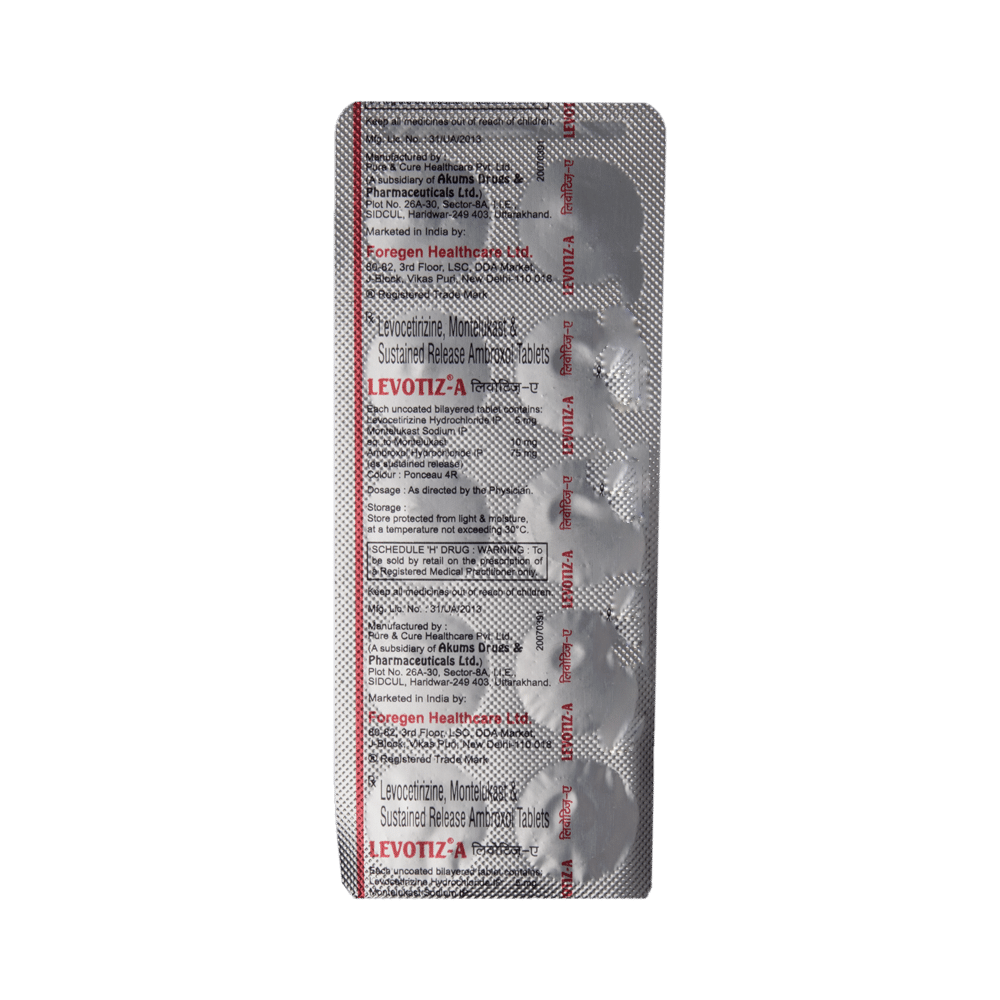 Levotiz-A Tablet SR - Image 5