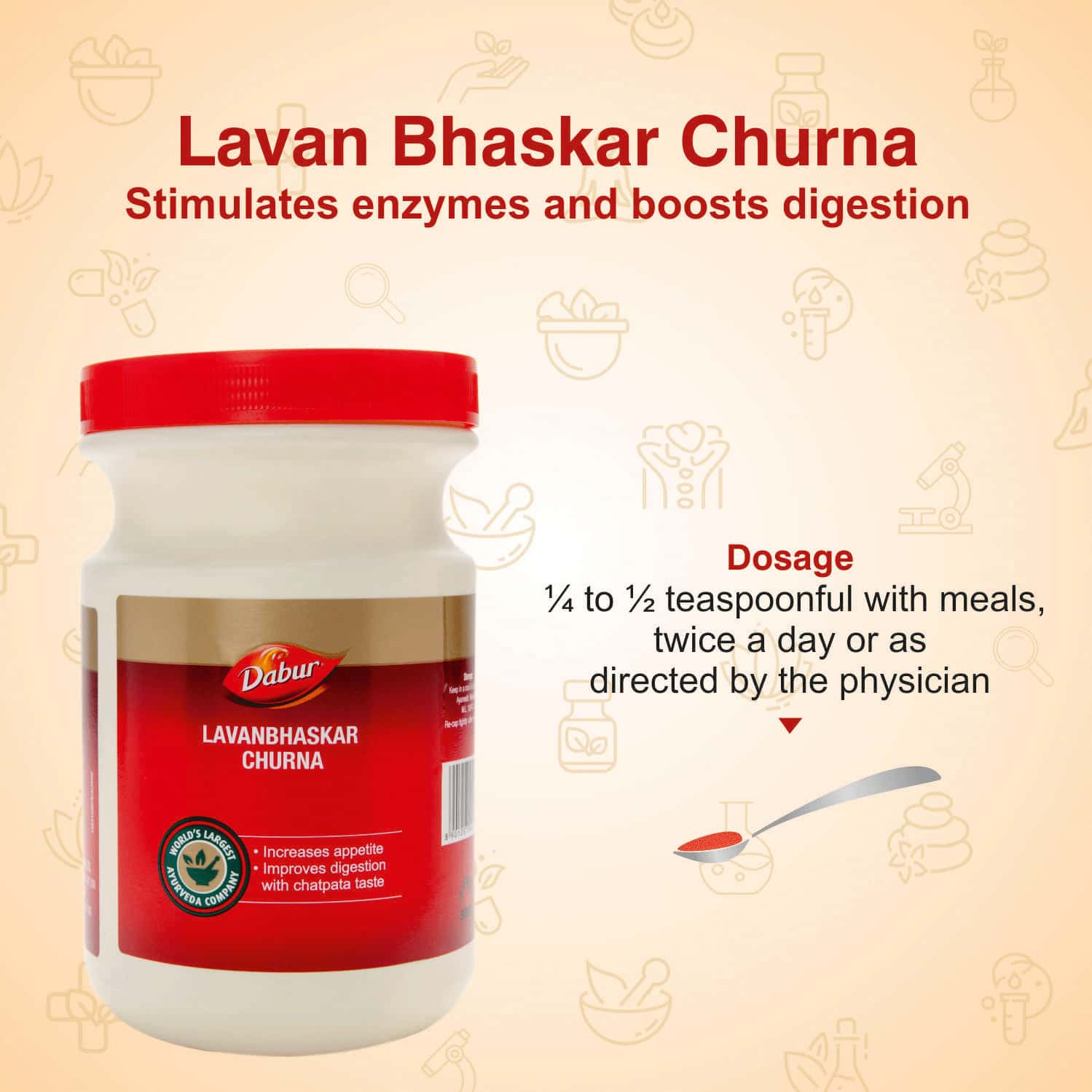 Dabur Lavan Bhaskar Churna - Image 4