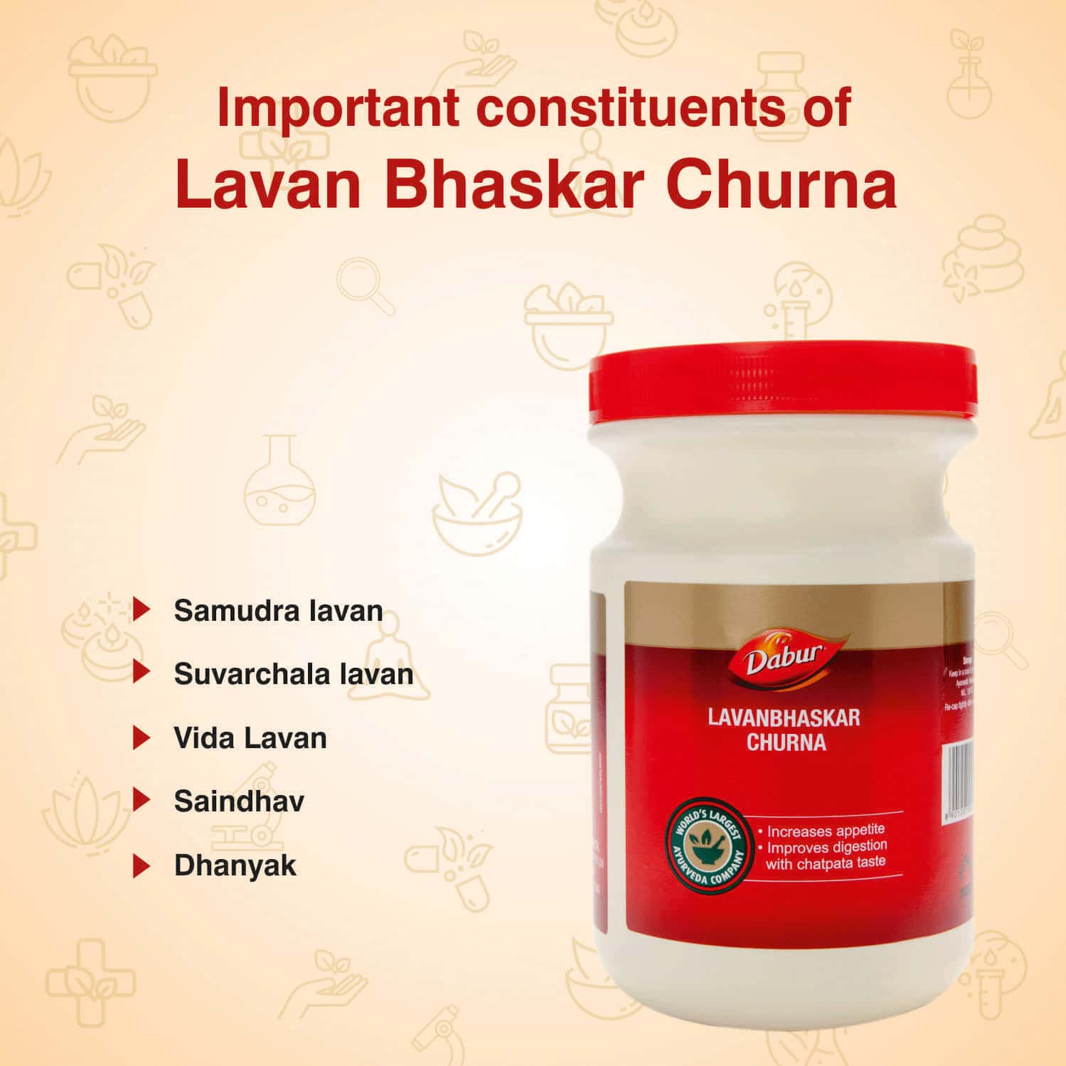 Dabur Lavan Bhaskar Churna - Image 3