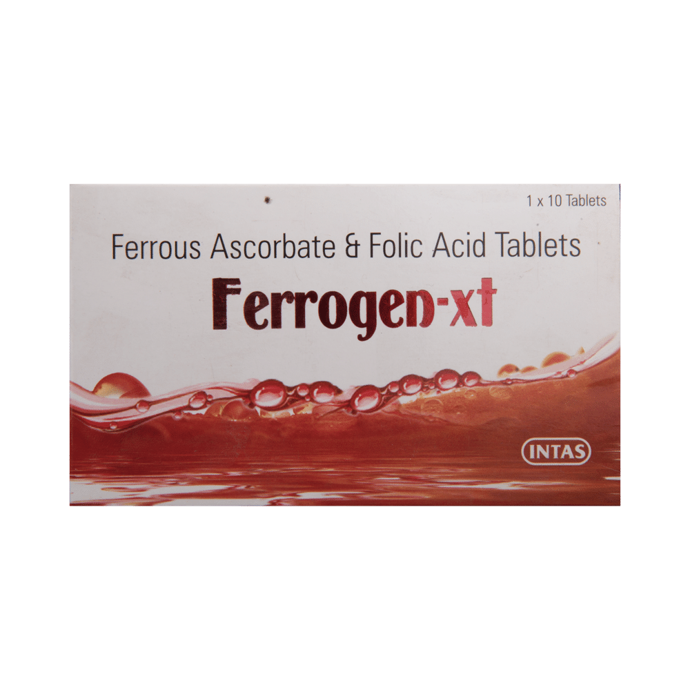 Ferrogen-XT Tablet For Folic acid Deficiency - Image 2