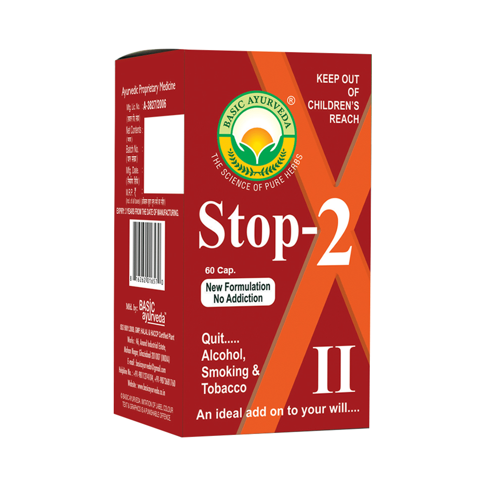 Basic Ayurveda Stop-2 Capsule - Image 1