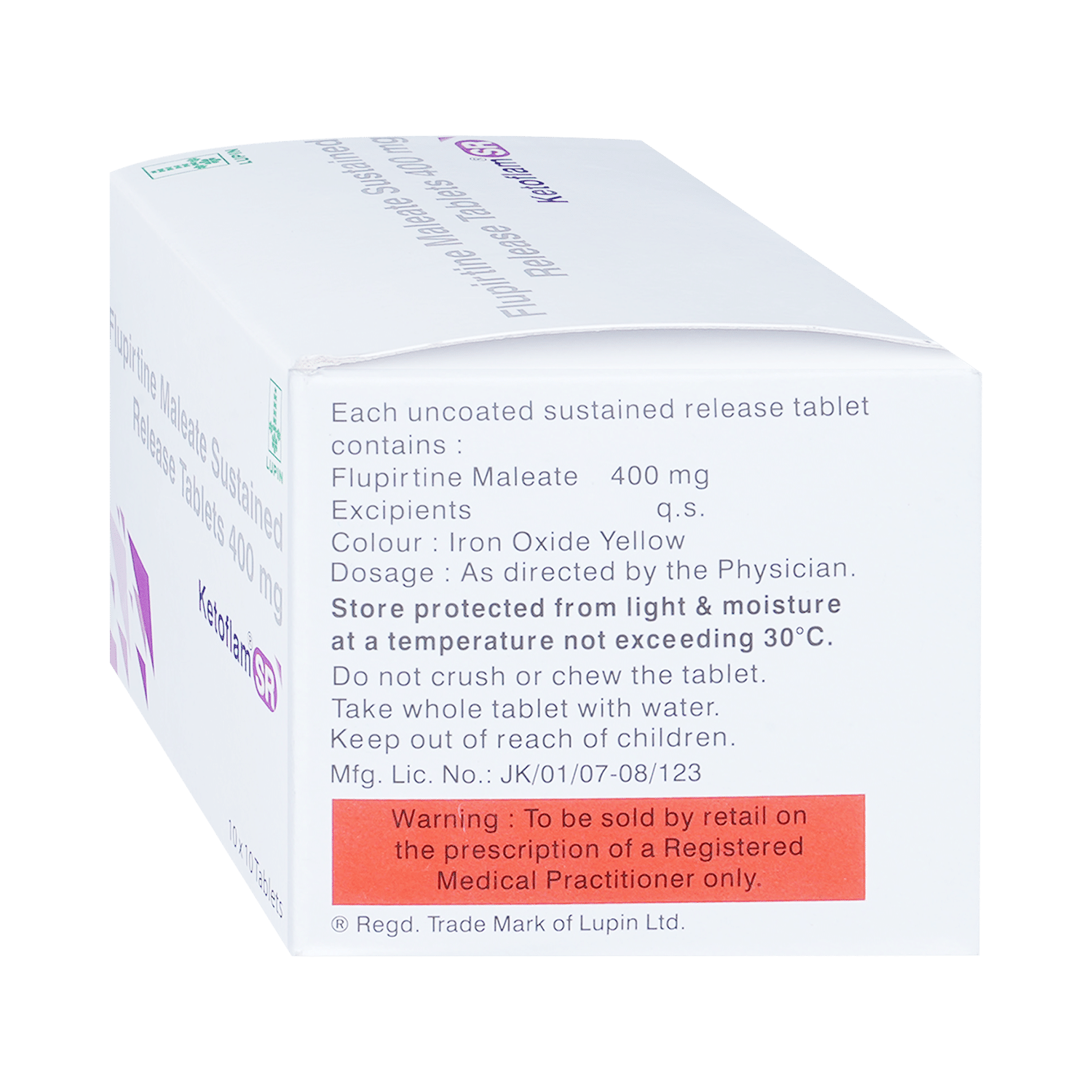 Ketoflam SR Tablet - Image 3