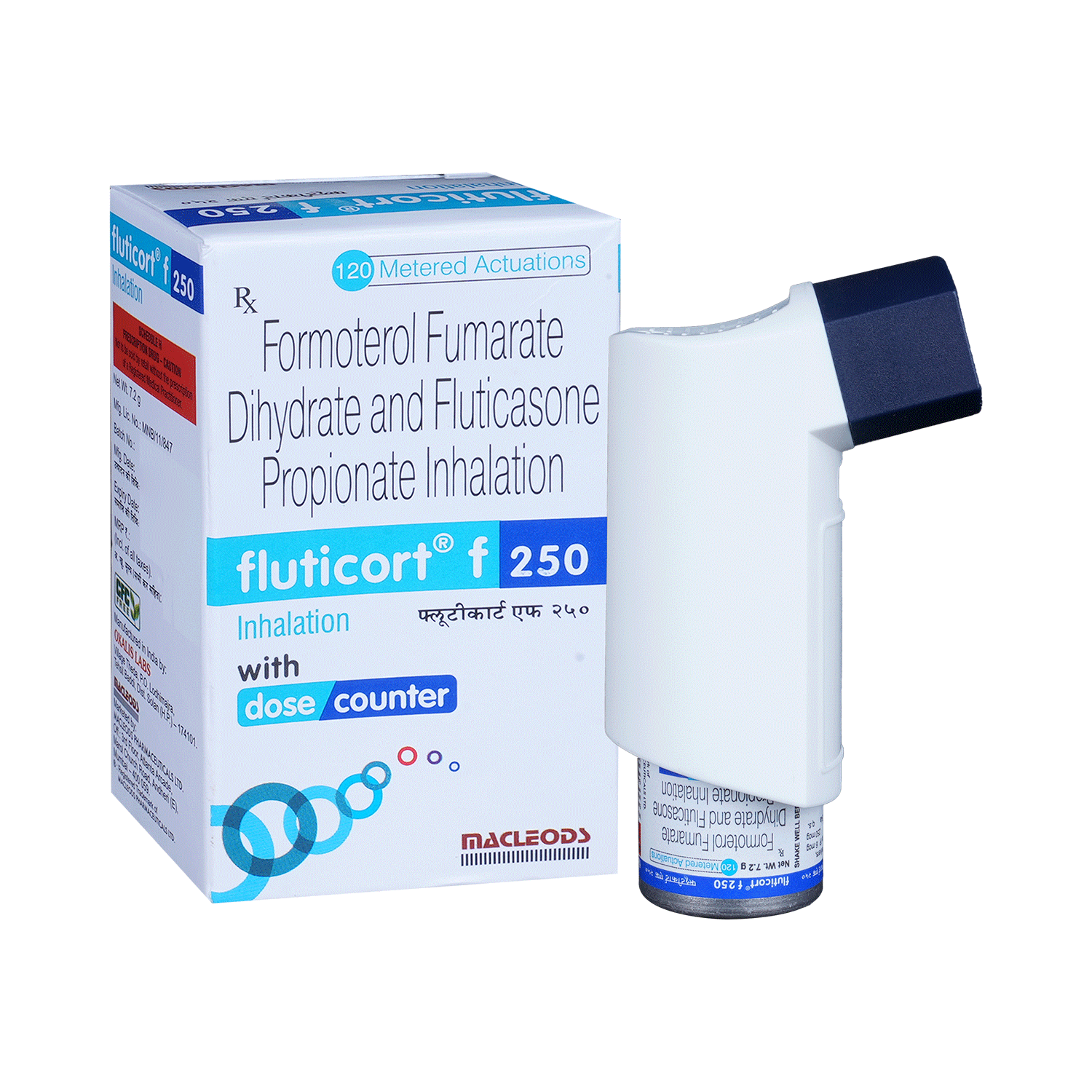 Fluticort F 250 Inhaler - Image 1