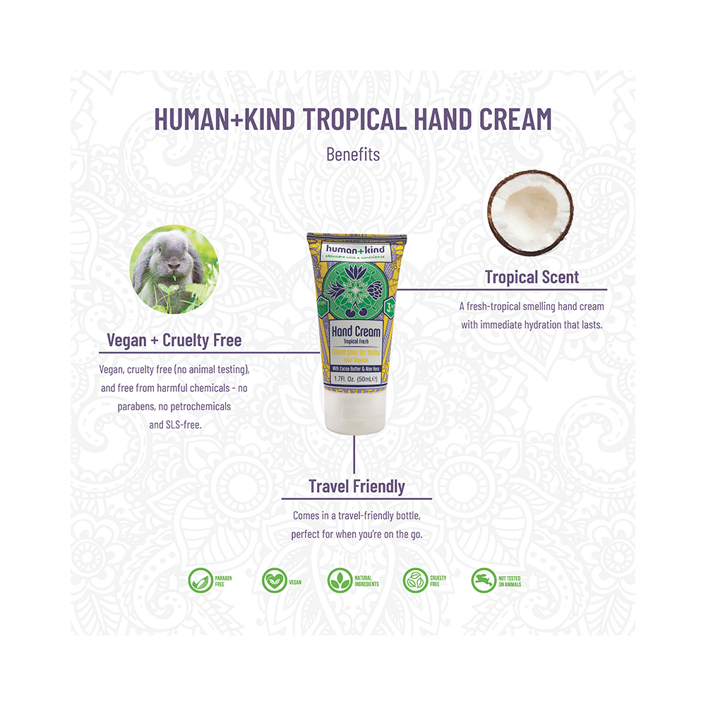 Human+Kind Hand Cream Tropical Fresh - Image 5