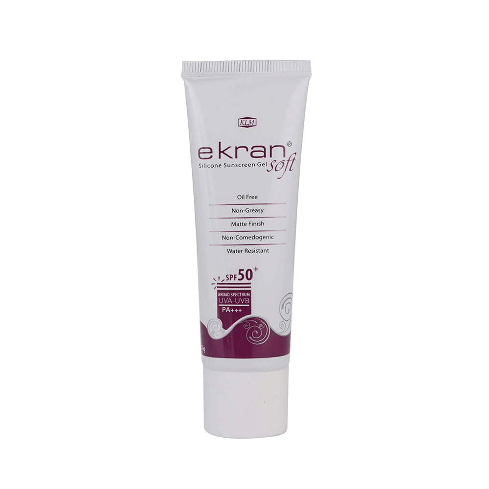 Ekran Silicone Sunscreen UVA/UVB Gel Soft SPF 50+ PA+++ | Oil Free, Matte Finish & Water Resistant - Image 4