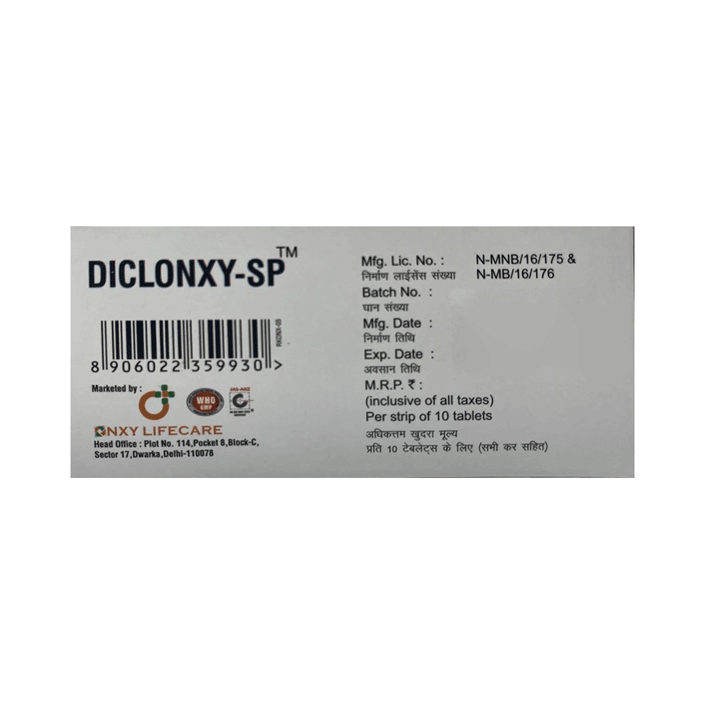 Diclonxy-SP Tablet - Image 3