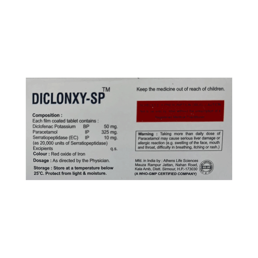 Diclonxy-SP Tablet - Image 2