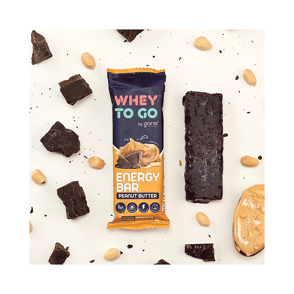 Whey To Go Energy Bar (35gm Each) Peanut Butter - Image 3