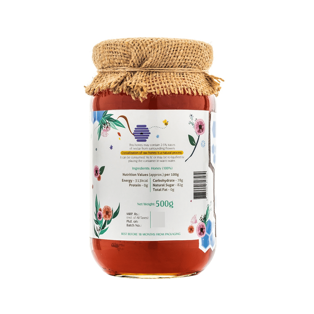HoneyVeda Eucalyptus Honey - Image 3