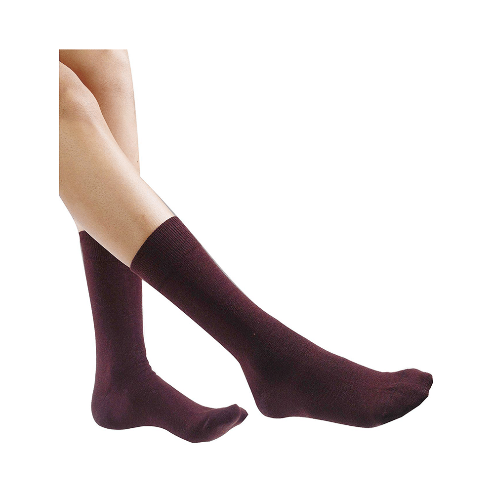 No Smell Sox 2401 Smell Free Socks Universal Brown - Image 1