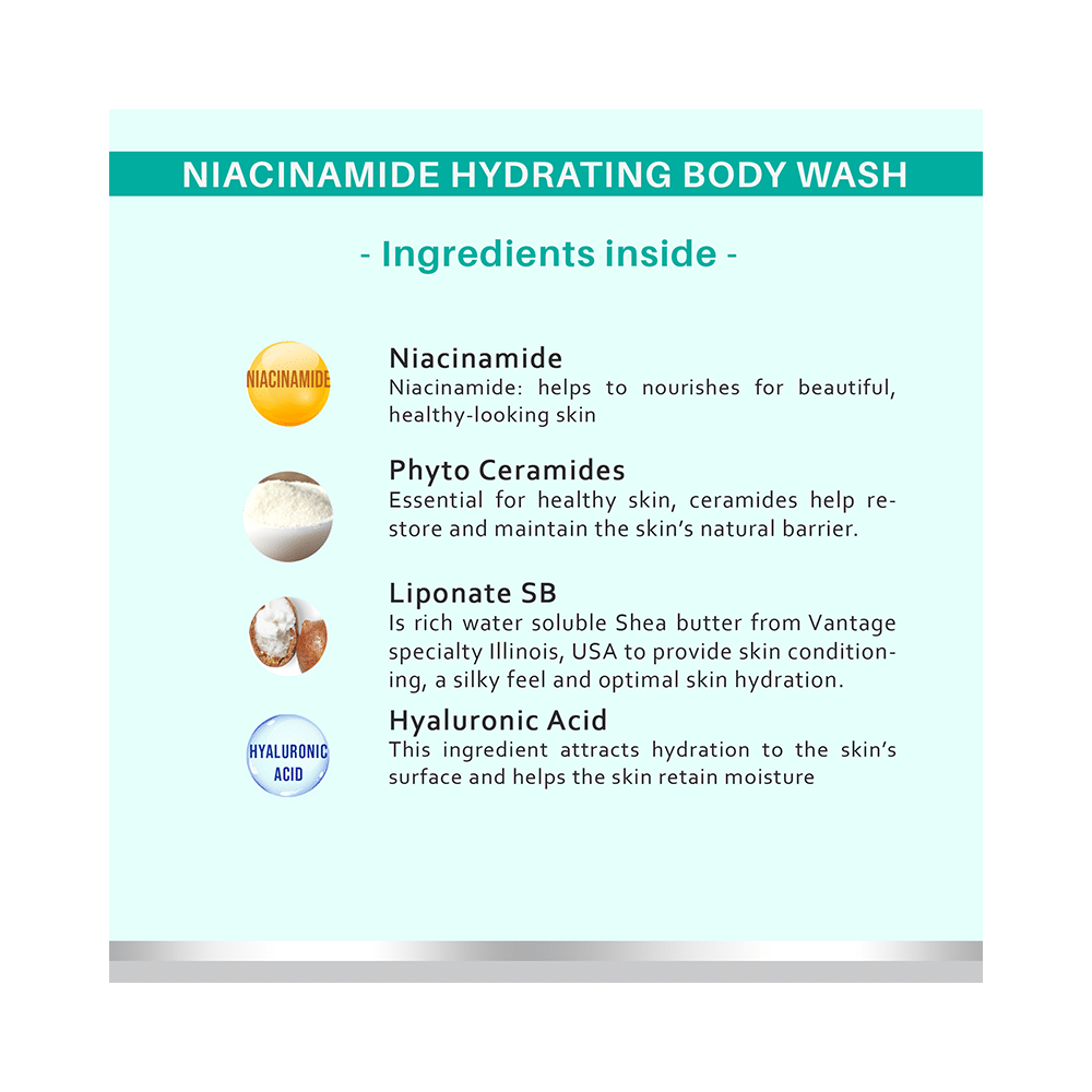 Dermora Niacinamide Hydrating Body Wash - Image 4