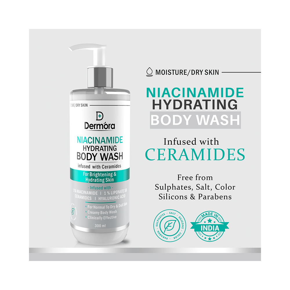 Dermora Niacinamide Hydrating Body Wash - Image 5