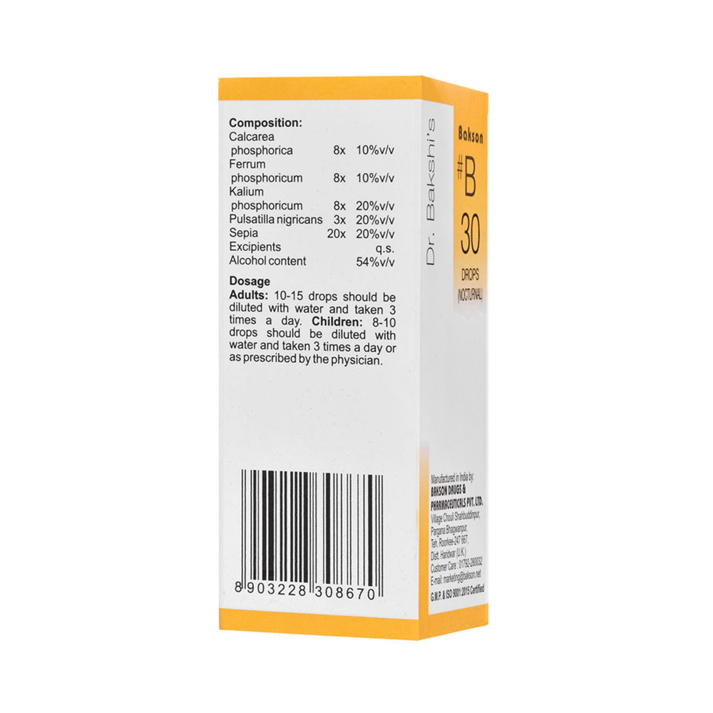 Bakson B30 Nocturnal Drop - Image 3