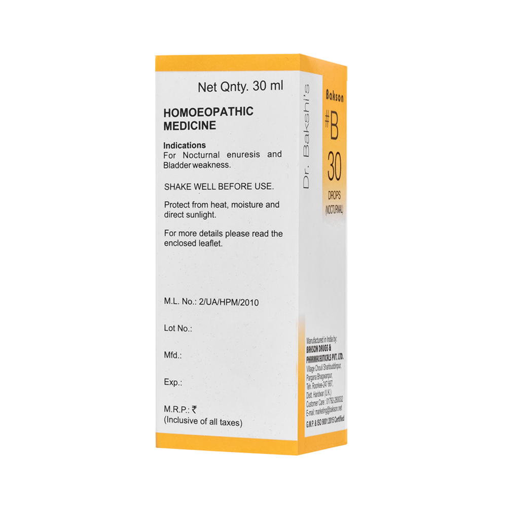 Bakson B30 Nocturnal Drop - Image 2