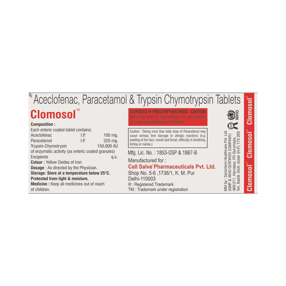 Clomosol Tablet - Image 2