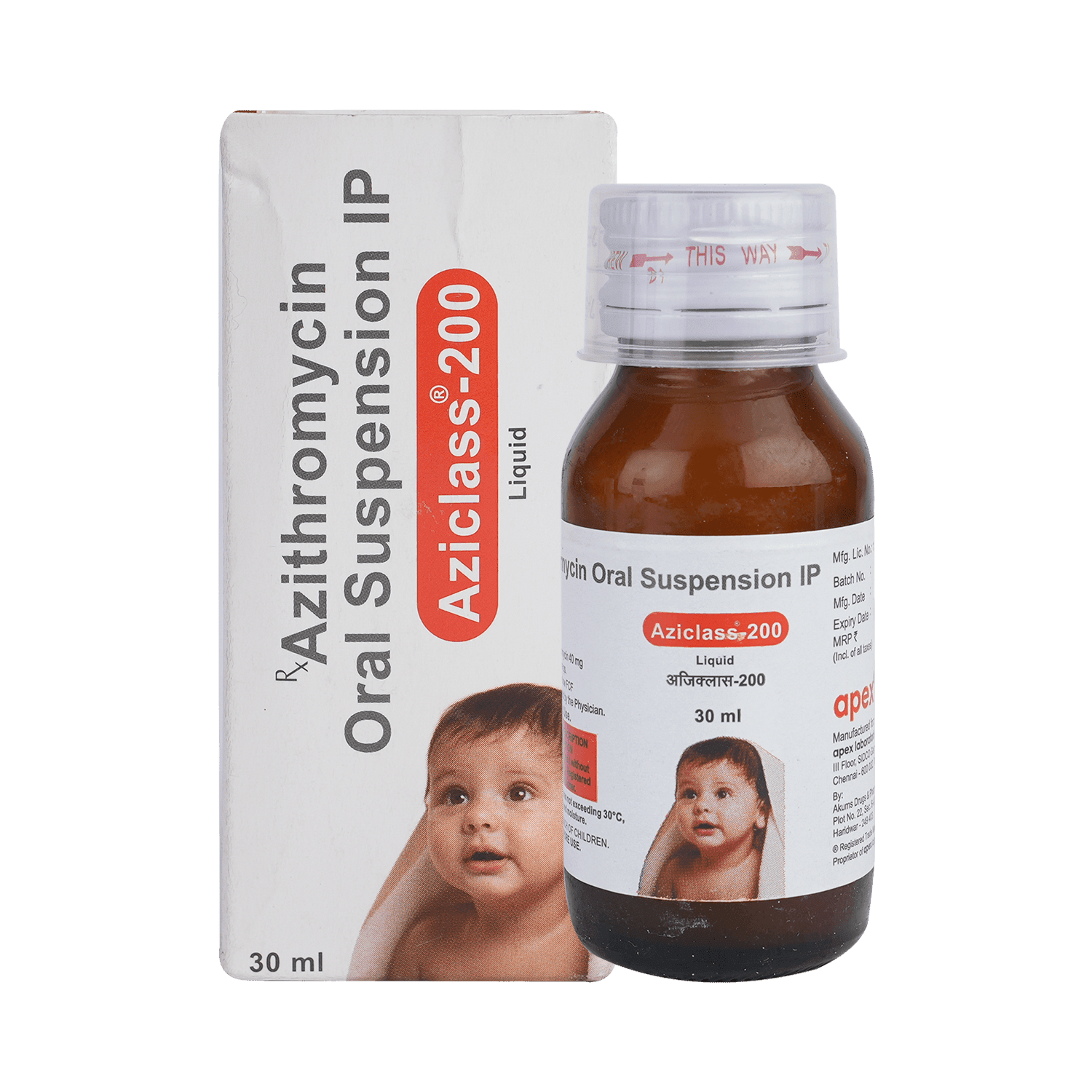 Aziclass 200mg Syrup