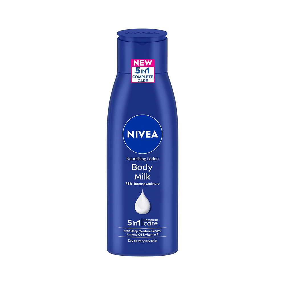 Nivea 5 in 1 Complete Care Nourishing Lotion Body Milk | For Dry to Very Dry Skin - Image 1