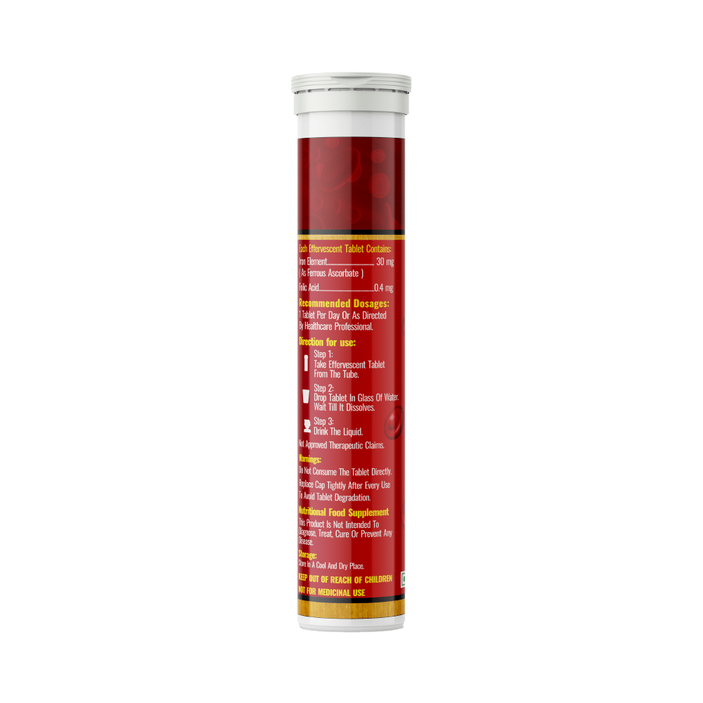 Nixmat Iron Effervescent Tablet (20 Each) - Image 2