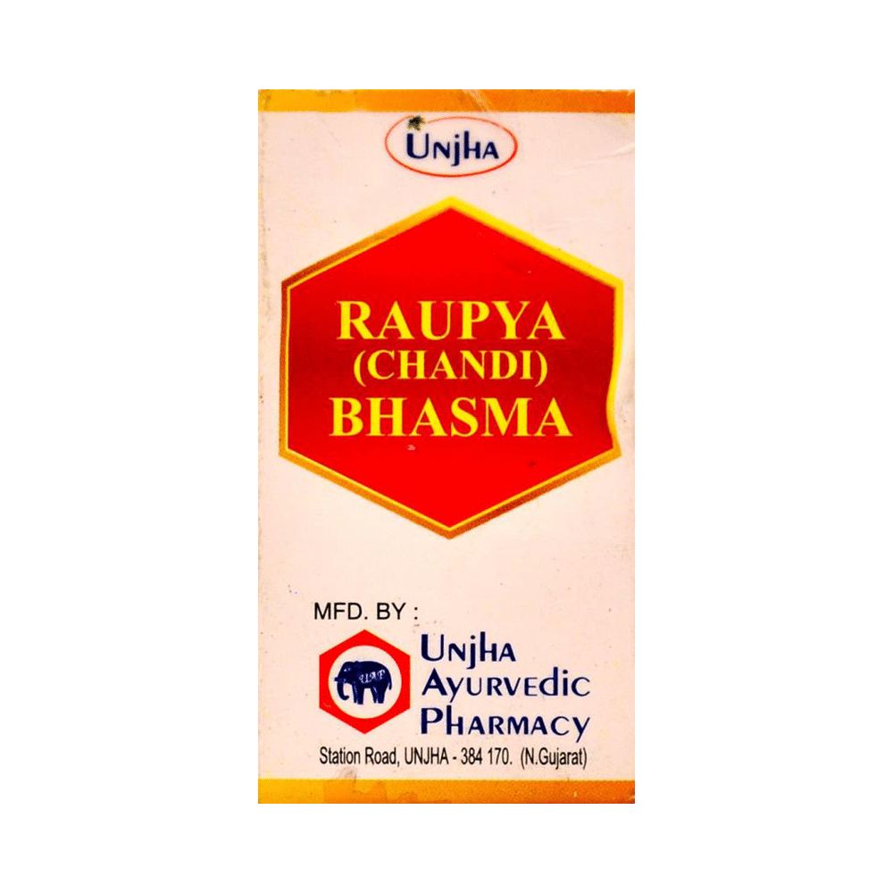 Unjha Raupya (Chandi) Bhasma