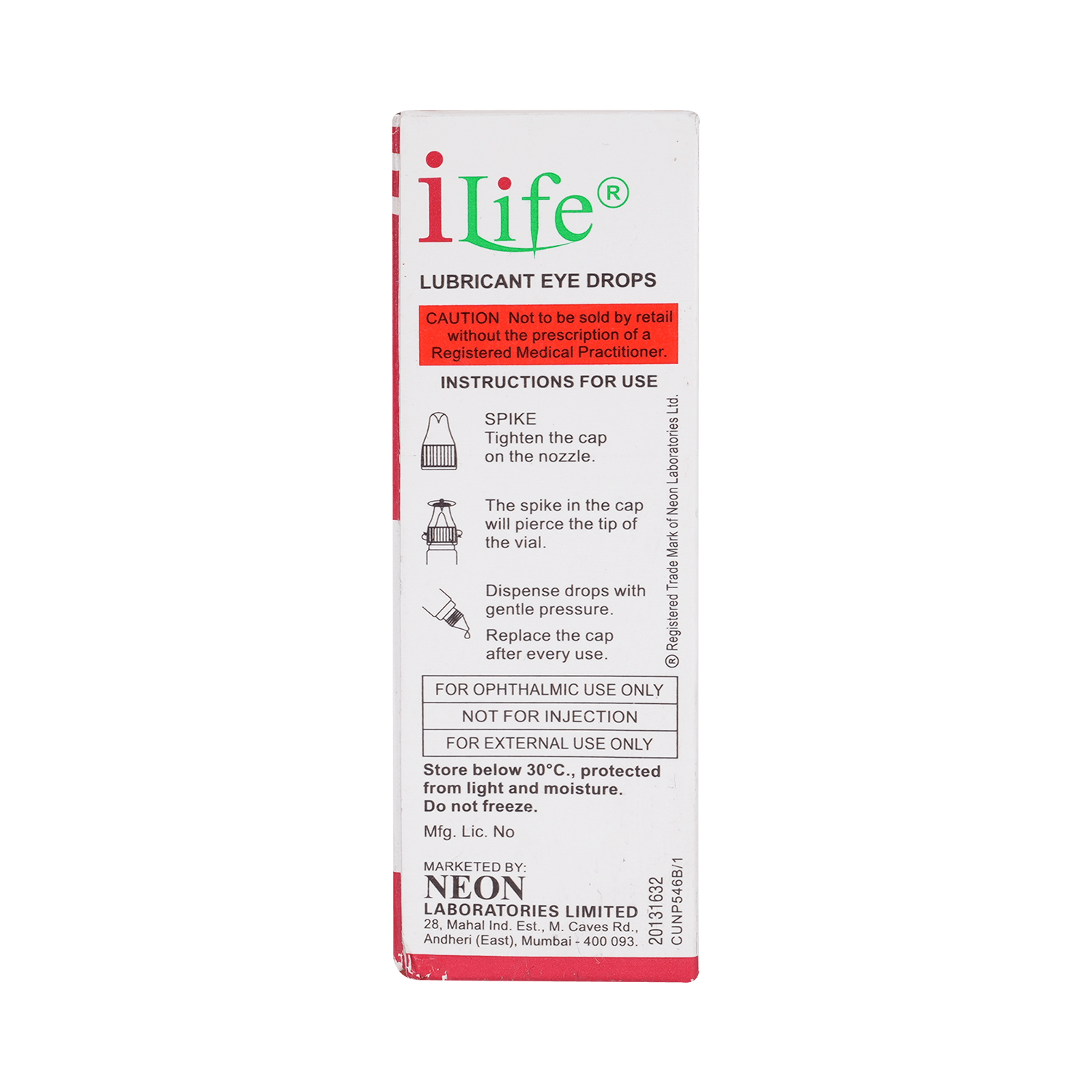 Ilife 0.5% Eye Drop - Image 3