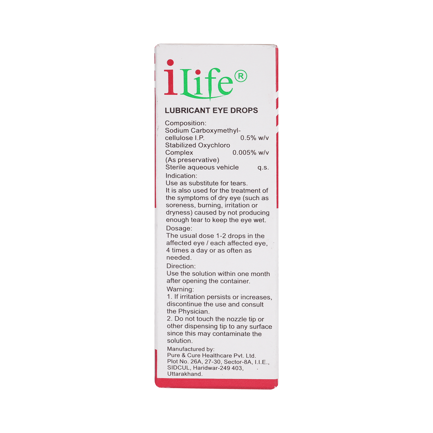 Ilife 0.5% Eye Drop - Image 4