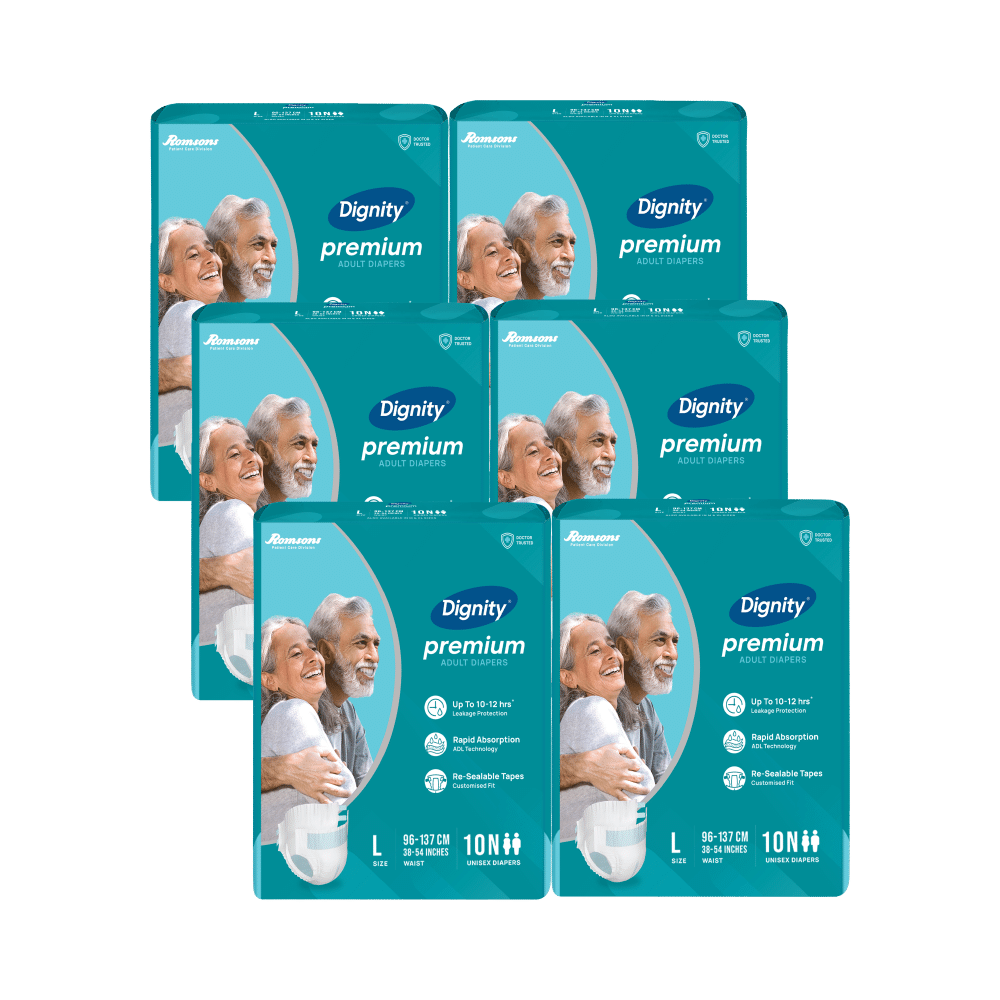 Dignity Premium Adult Diaper (10 Each) Large - Image 1